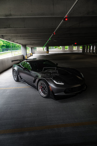 CORVETTE 14-19 ZR1 CONVERSION FRONT FENDER VENTS FOR GRAND SPORT, Z06