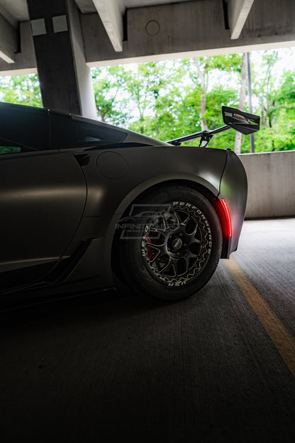 CORVETTE 14-19 FRONT/REAR DYNAMIC SMOKED LED SIDE MARKERS