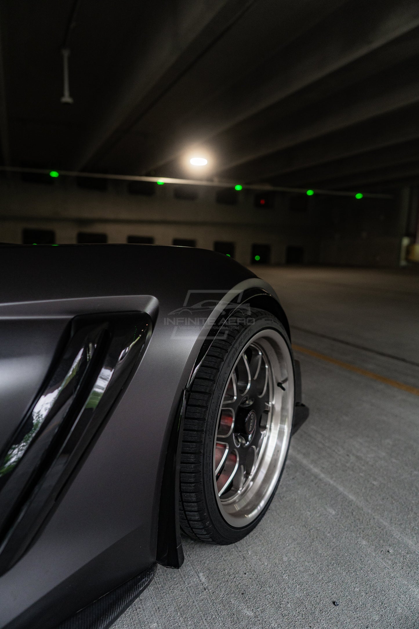 CORVETTE 14-19 ZR1 CONVERSION FRONT FENDER VENTS FOR GRAND SPORT, Z06