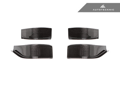 AutoTecknic Dry Carbon GT4 Canard Set - BMW G80 M3 | G82 M4