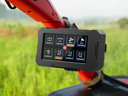 The Legend Panel 4.3" Touchscreen for 8-Gang Switch Box