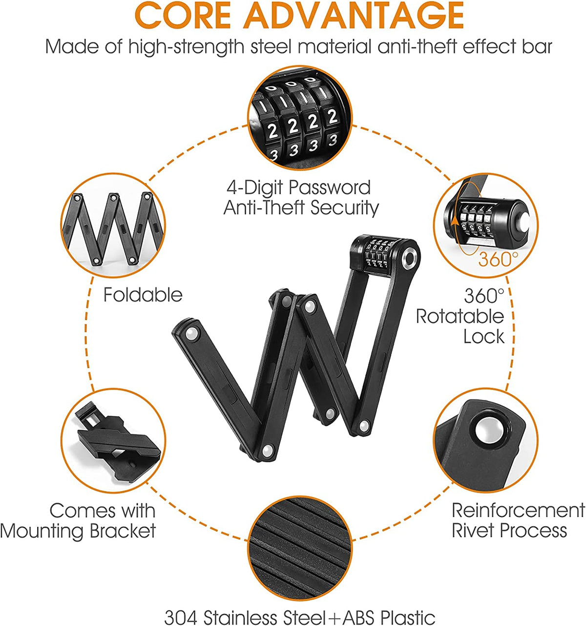 Folding Lock