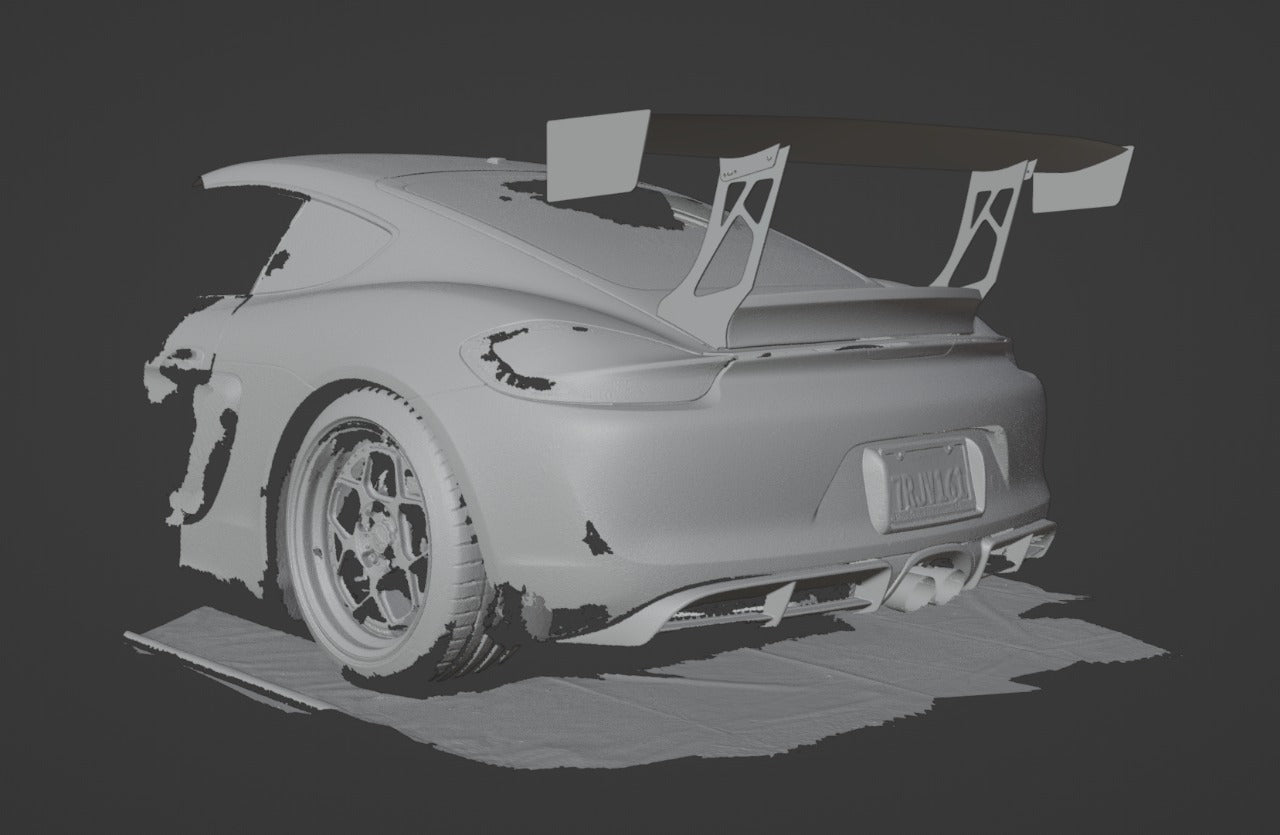 GT Wing – Porsche Cayman (981/718, 2012+)