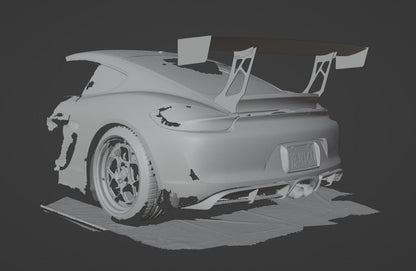 GT Wing – Porsche Cayman (981/718, 2012+)