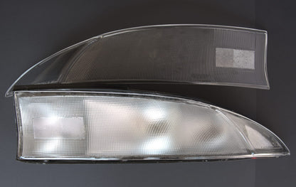 NTXGlow clear tail light LENSES (1995 - 1999 Mitsubishi Eclipse 2G)