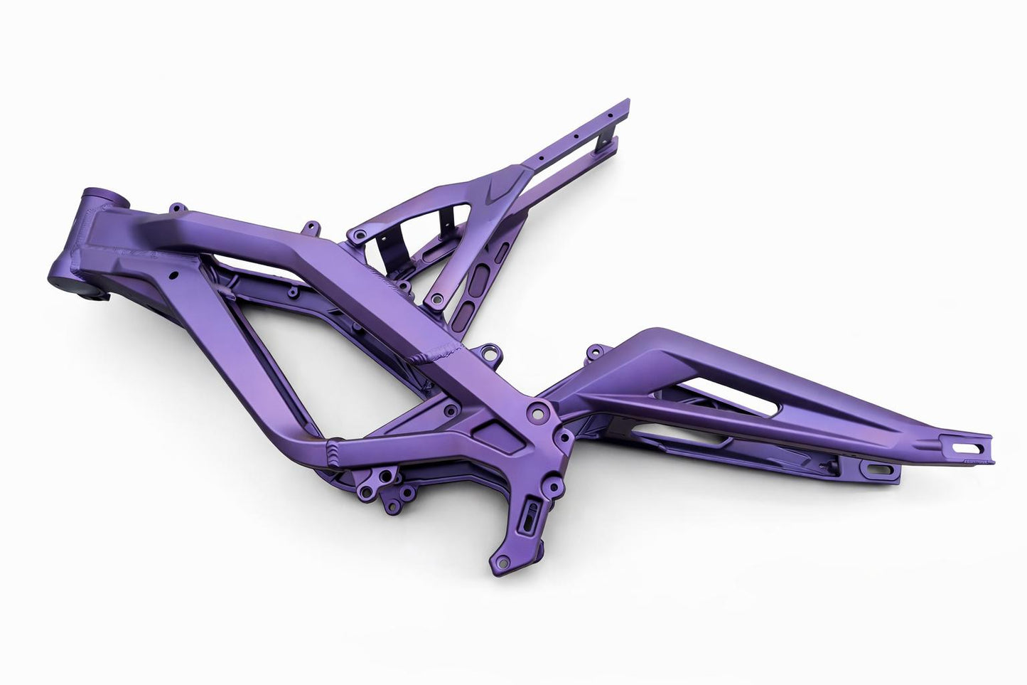 Satin Violet Powder Coated Frame