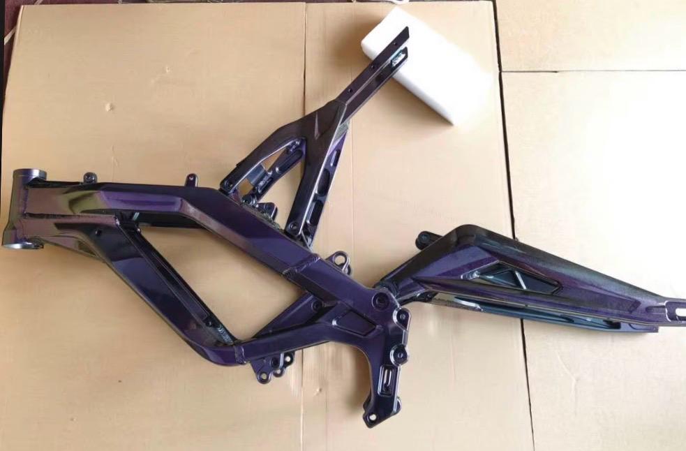 Chameleon Purple Powder Coated Frame