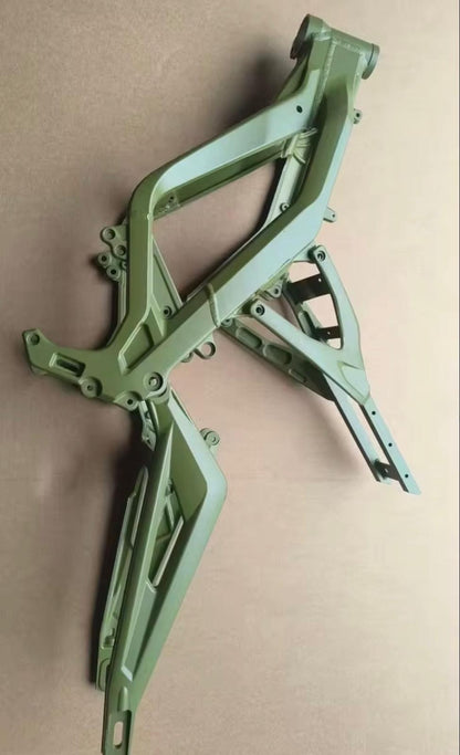 Matte Military Green Powder Coated Frame