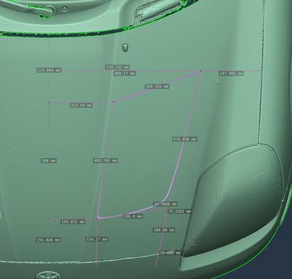 Hood Vents – Toyota MR2 Spyder (ZZW30, 2000-2005)