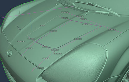Hood Vents – Toyota MR2 Spyder (ZZW30, 2000-2005)