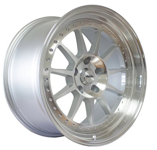 Whistler SK11 Full Machined Silver Wheels – Set of 4