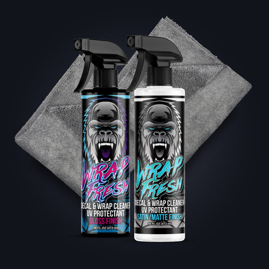 Wrap Fresh Gloss and Satin / Matte Decal & Wrap Detailing Combo Kit
