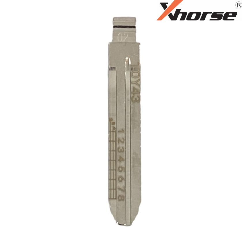 TOY43 Xhorse KeyDIY Flip Key Blade Replacement #02