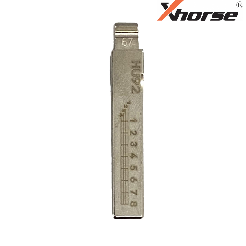 HU92 Xhorse KeyDIY Flip Key Blade Replacement #67