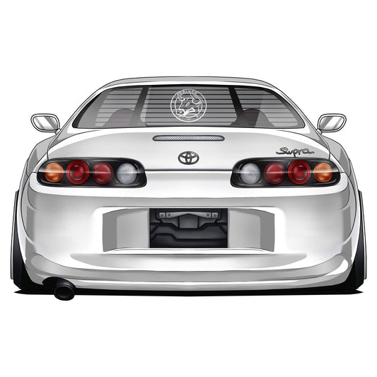 Bull Boost Driven Vinyl Window Sticker - XL Slap