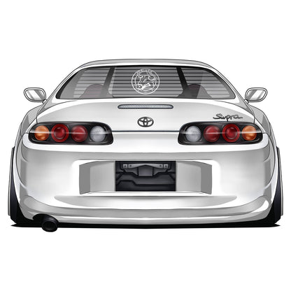 Bull Boost Visualize Vinyl Window Sticker Decals