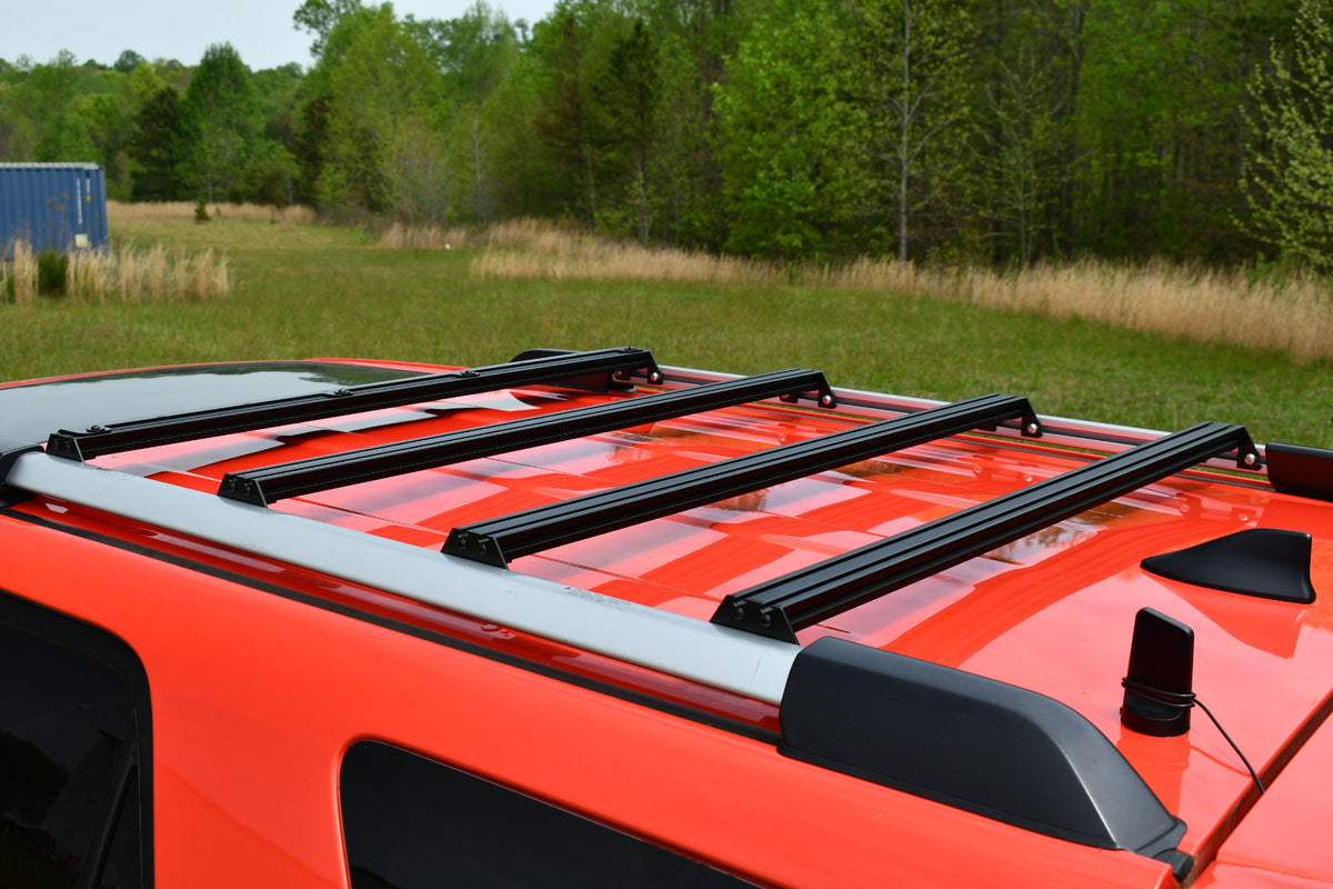 Ruggedized Aluminum Extrusion Crossbar Kit- 5th Gen 4Runner