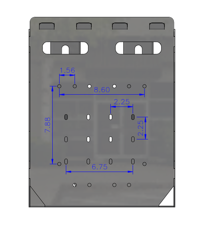 Dual Jerry Can Mount - Universal