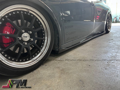 [JPMCarbon] SB Style Carbon Fiber Side Skirt Add-on Lips Fits For 2023-2026 Toyota PRIUS PHEV XW60