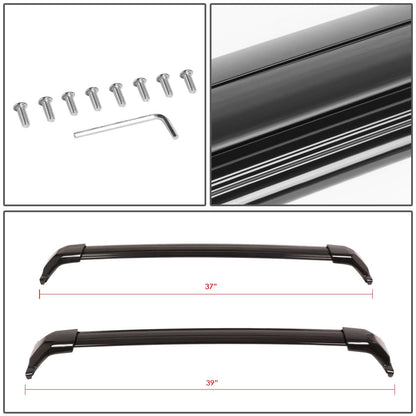 17-20 GMC Acadia Roof Rack Cross Bar - Black