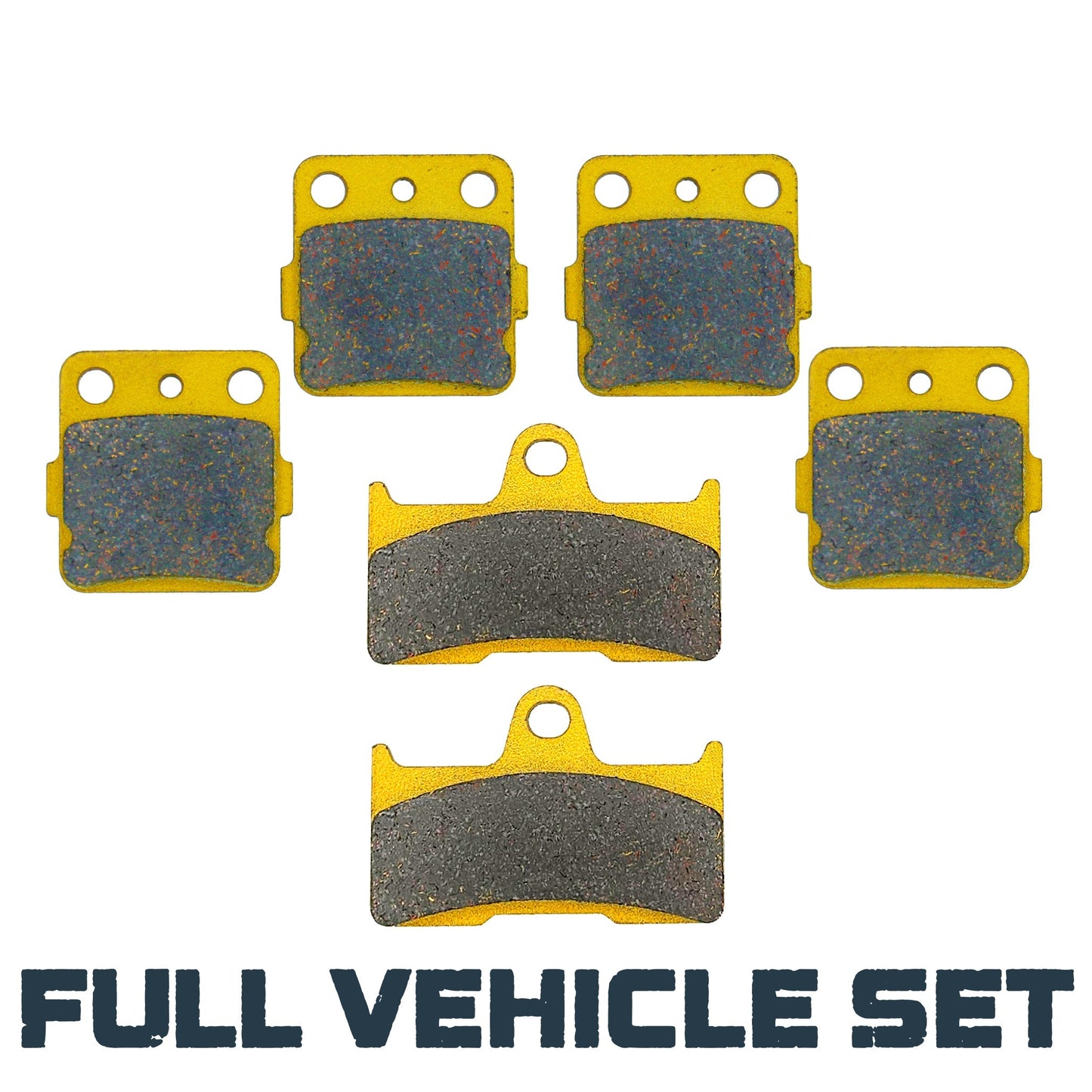 Yamaha Grizzly 660 2002-2008 Ceramic Brake Pad Set