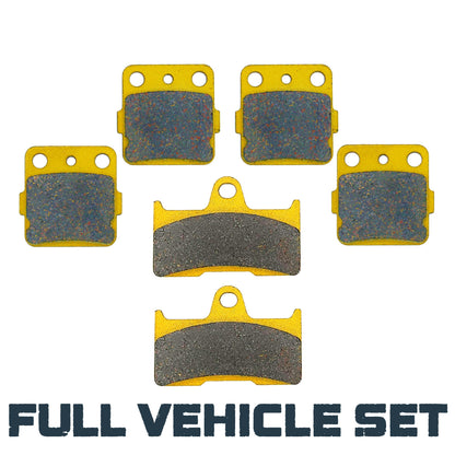Yamaha Grizzly 660 2002-2008 Ceramic Brake Pad Set