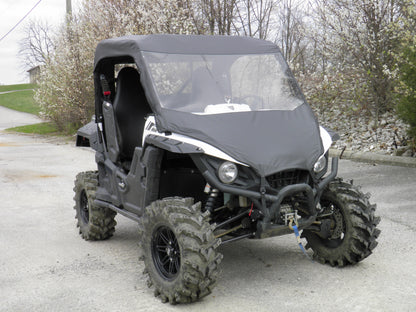 Yamaha Wolverine - Vinyl Windshield/Top/Rear Combo