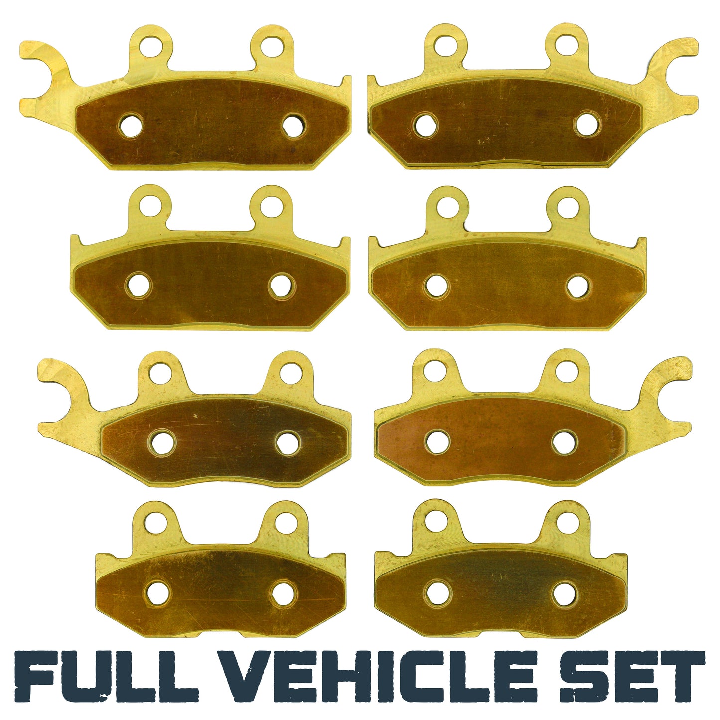 Yamaha Viking 700/Viking VI 2014-2026 Brass Brake Pad Set