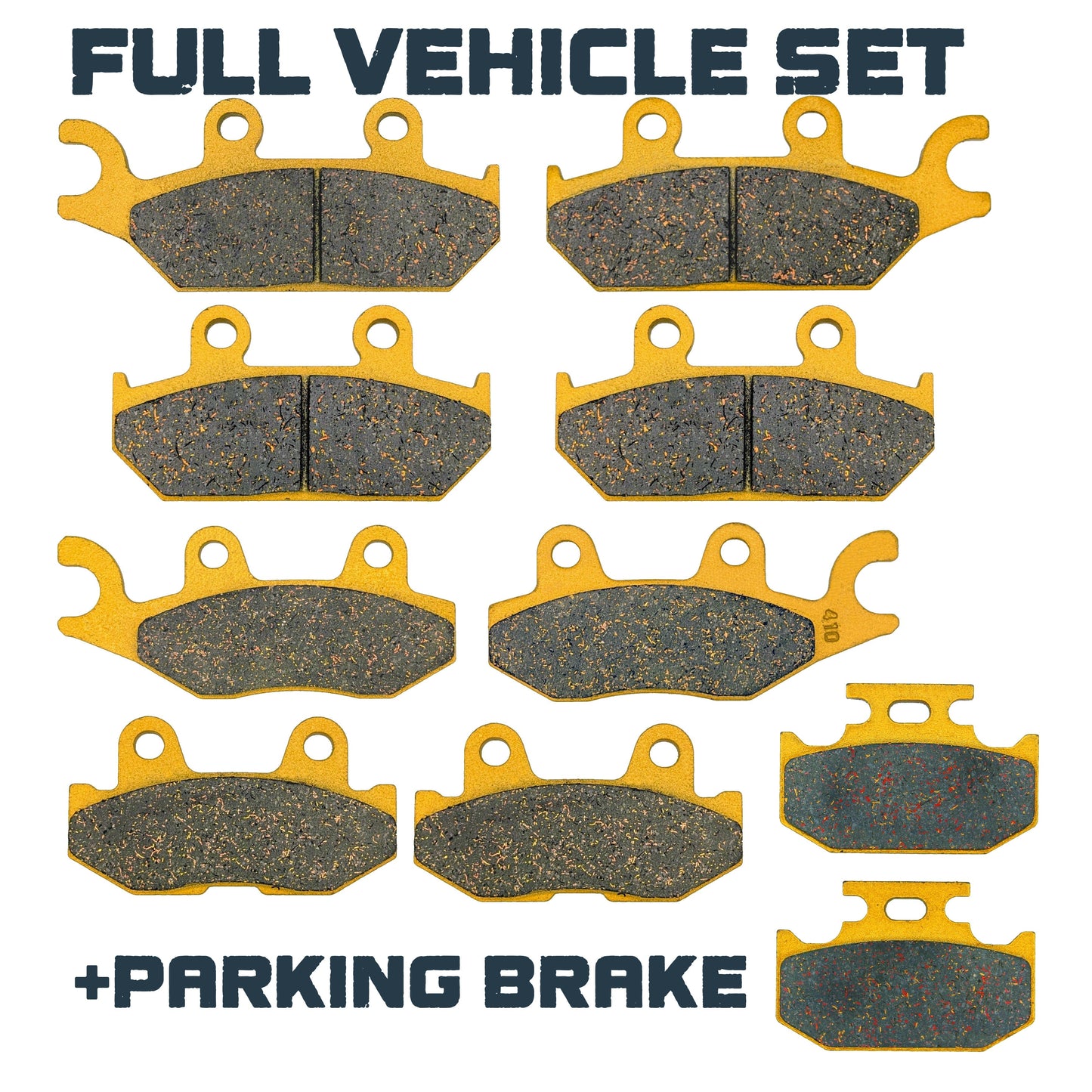 Yamaha Viking 700/Viking VI 2014-2026 Ceramic Brake Pad Set