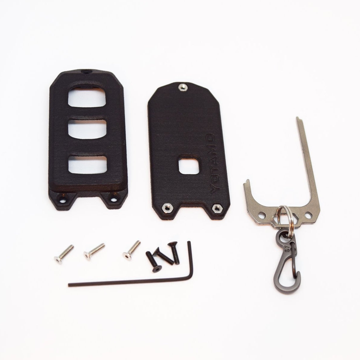 YMD5 - 3 Button on Front Remote Shell Kit