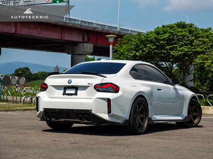 AutoTecknic Dry Carbon Side Skirt Extension Set V2 - BMW G87 M2