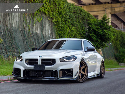 AutoTecknic Dry Carbon Podium Front Grille - BMW G87 M2