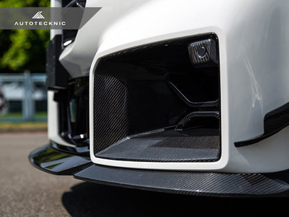 AutoTecknic Dry Carbon Podium Front Lip Set - BMW G87 M2