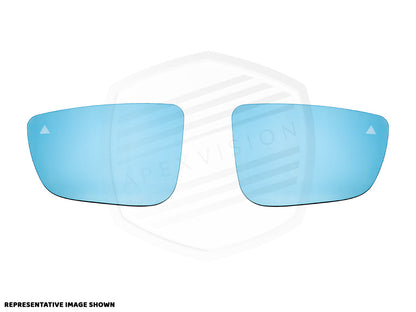 ApexVision Blue Tinted Side View Mirror Glass Set - BMW F01/ F02 7-Series