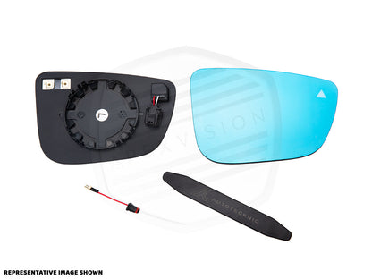 ApexVision Blue Tinted Side View Mirror Glass Set - BMW F85 X5M | F86 X6M