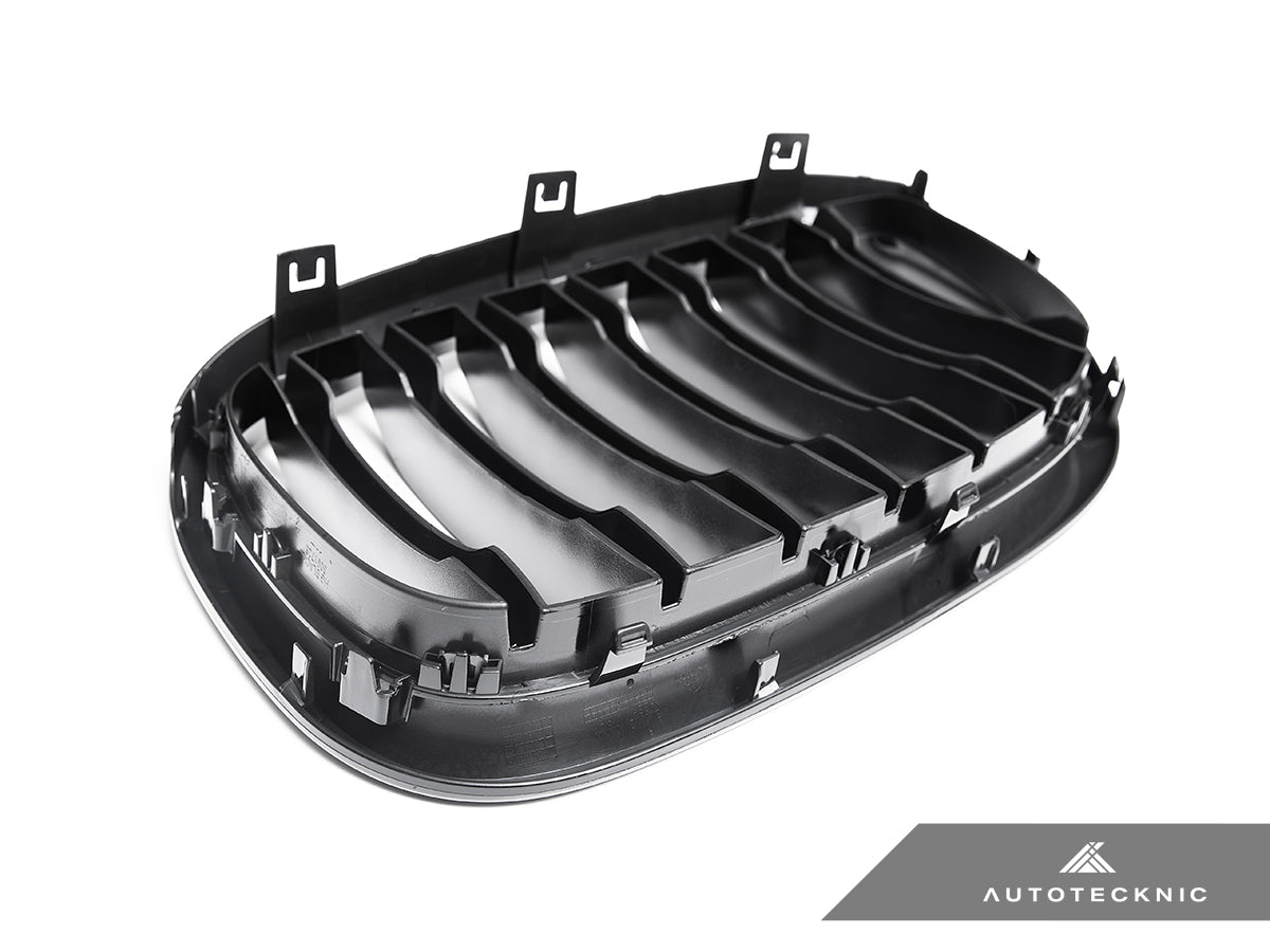 AutoTecknic Gloss Black Front Grille Set - BMW G01 X3 | G02 X4 Pre-LCI