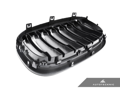 AutoTecknic Gloss Black Front Grille Set - BMW G01 X3 | G02 X4 Pre-LCI