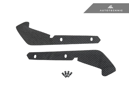 AutoTecknic Carbon Fiber Front Splash Guards - BMW G87 M2