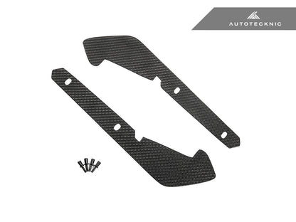AutoTecknic Carbon Fiber Front Splash Guards - BMW G87 M2