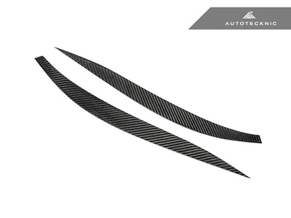AutoTecknic Carbon Fiber Headlight Trim Set - BMW G87 M2