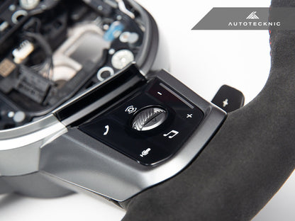 AutoTecknic Alcantara Steering Wheel - BMW G60 5-Series