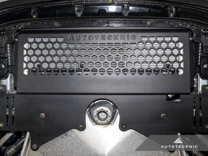 AutoTecknic Dry Carbon Oil Cooler Guard - BMW G87 M2 | G80 M3 | G82/ G83 M4