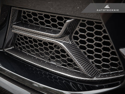 AutoTecknic Dry Carbon Corsa Front Bumper Lower Vent Set - BMW G80 M3 | G82/ G83 M4