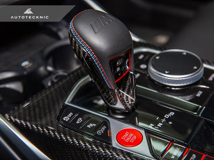 AutoTecknic Dry Carbon Gear Selector Cover - BMW G09 XM