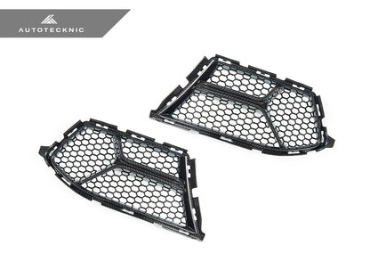 AutoTecknic Dry Carbon Corsa Front Bumper Lower Vent Set - BMW G80 M3 | G82/ G83 M4