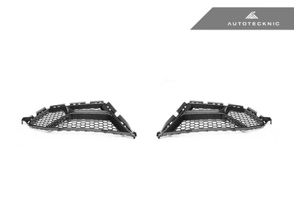 AutoTecknic Dry Carbon Corsa Front Bumper Lower Vent Set - BMW G80 M3 | G82/ G83 M4