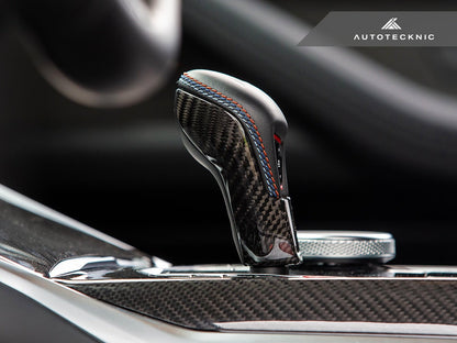 AutoTecknic Dry Carbon Gear Selector Cover - BMW F91/ F92/ F93 M8