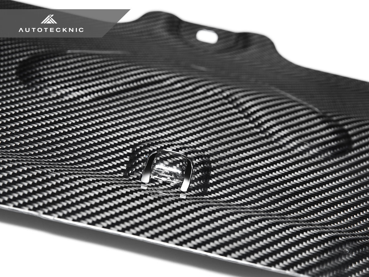 AutoTecknic Dry Carbon Fiber Cooling Shroud - BMW G01 X3 | G02 X4