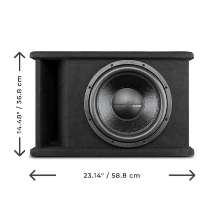12" Loaded Subwoofer Ported Enclosure With ZR12.2D 800 Watts Rms