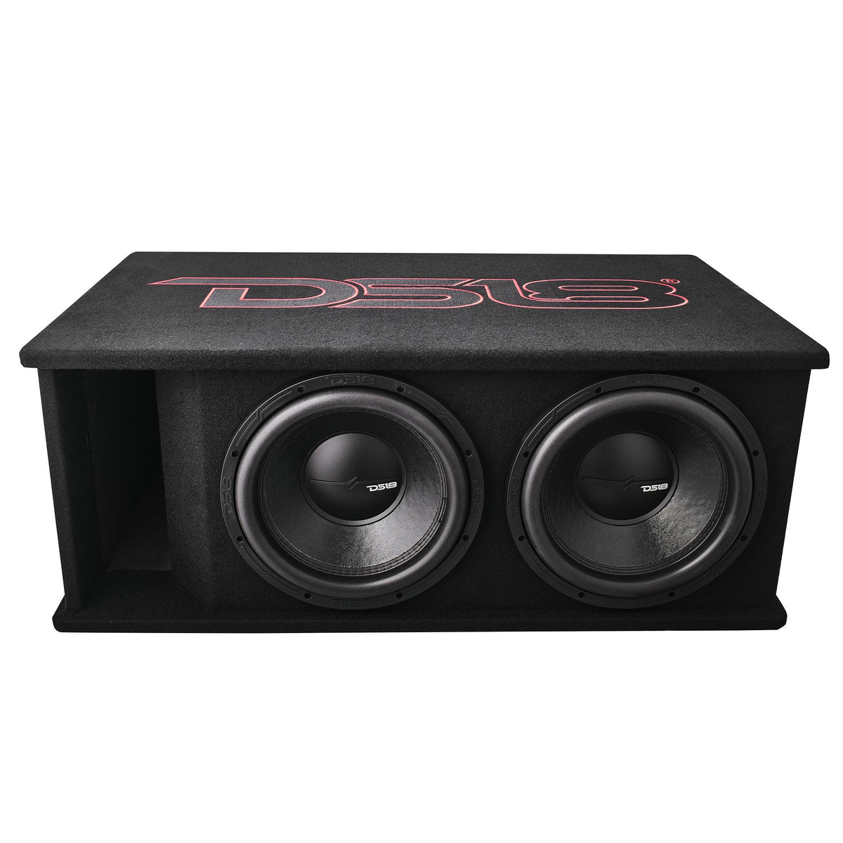 Dual 12" Loaded Subwoofer Ported Enclosure With ZR12.2 1600 Watts Rms